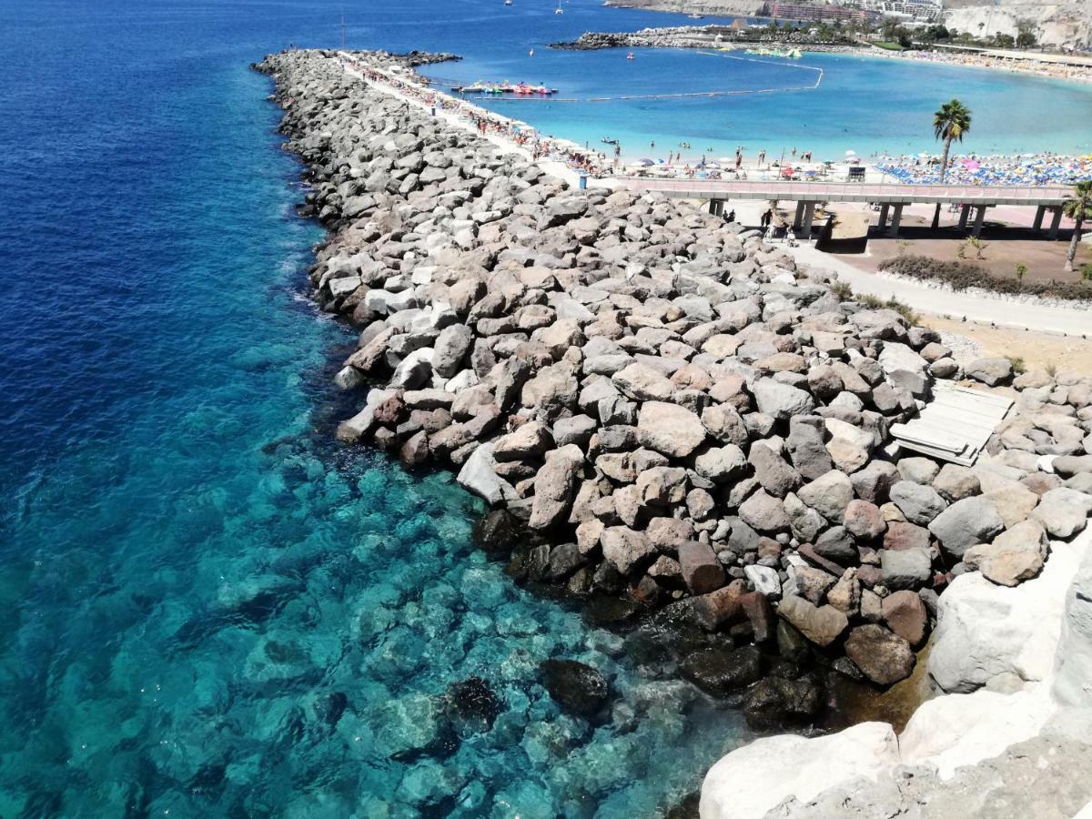 Apt With Terrace Facing Amadores Beach ภายนอก รูปภาพ